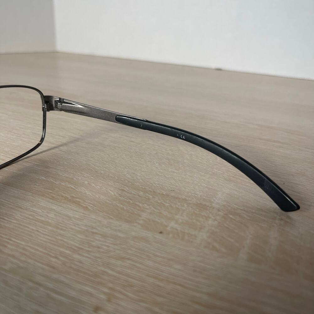 Ray-Ban RB3413 004 Sunglasses Silver Black FRAMES ONLY 59-18 3N Made in Italy - Picture 6 of 9